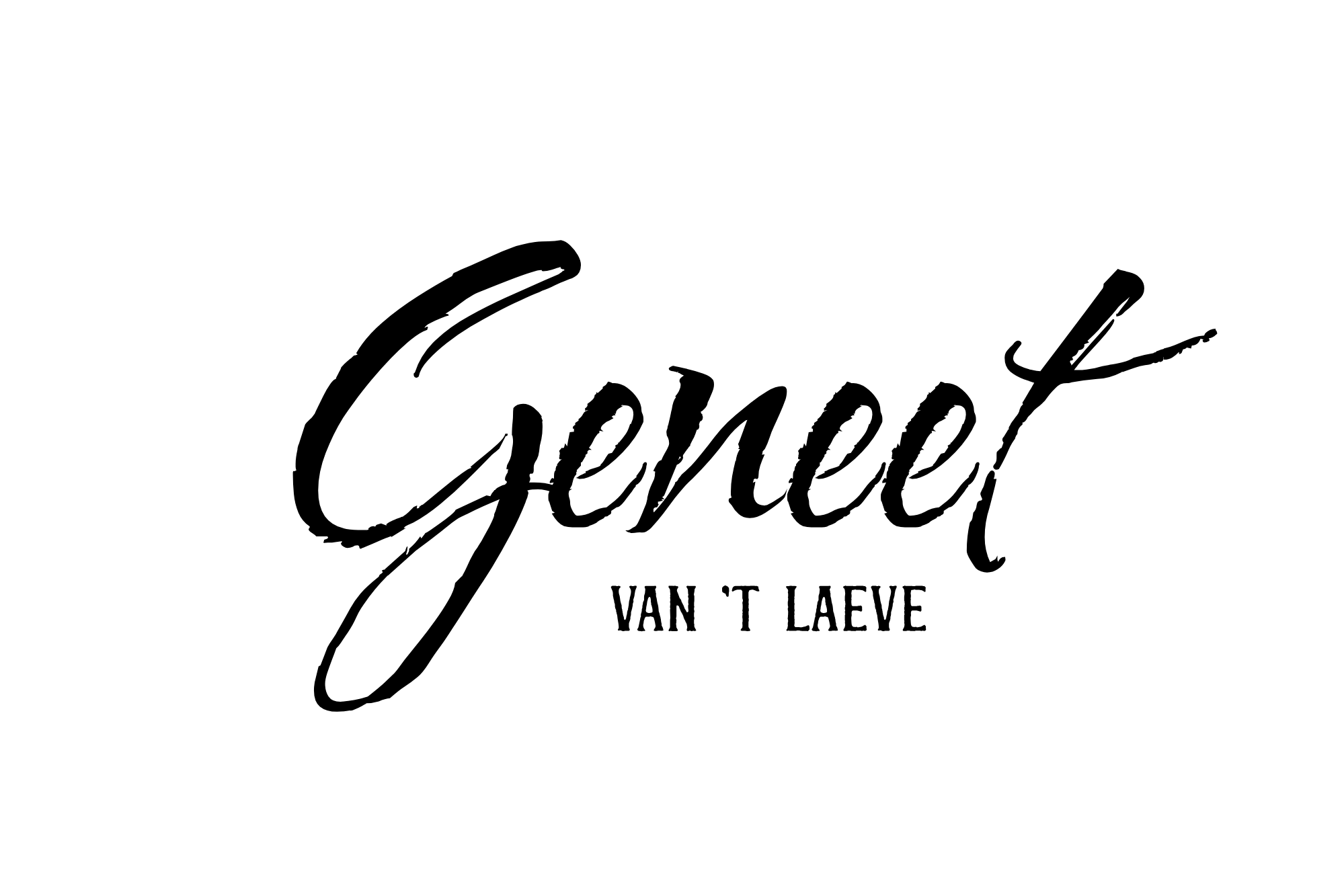𝗚𝗲𝗻𝗲𝗲𝘁 𝘃𝗮𝗻 '𝘁 𝗹𝗮𝗲𝘃𝗲